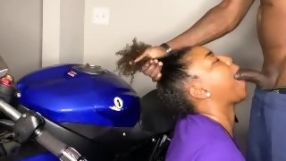 Ebony blowjob big ass