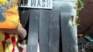 Mud cricket car wash