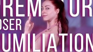 Premature Ejaculation Loser Humiliation by FemDom Goddess Nikki Kit