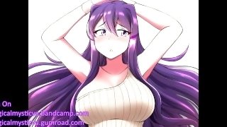 Yuri Route: Lewd Ending "Yuri Can't Control Her Desires For You~!" ASMR (Audio Roleplay Preview)