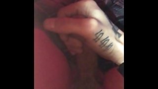 ❤️‍🔥🔥💦Stroking my Big White Cock and Cumming💦🔥❤️‍🔥