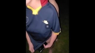 Outdoors lesbians and double blowjob