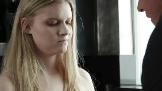 FAMILYXXX - Curvy Blonde Stepsis Wants His Big Dick One Last Time (Harlow West)