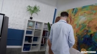 Skylar Snow gets caught masturbating and screwed in the office