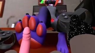 VRChat - Chester Gets His Face Sat On And His Cock Rode
