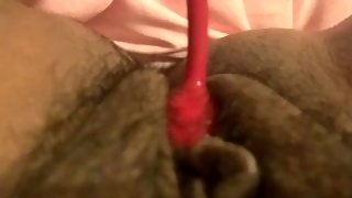 Teen Asian girl plays with her Pussy using her New Rose Toy