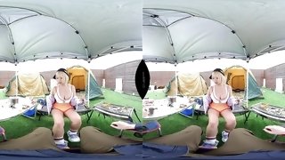 Camping With Sexy Blond P1(4K)60fps - Pornstar