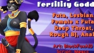 Bred by the futa fertility goddess - Futa on Female Erotic Audio