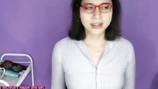 sexy and slutty secretary loves sucking dick and getting fucked