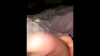 Girlfriend Playing & Rubbing My Big Hard Cock!!
