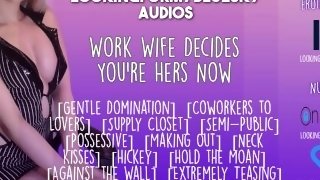 ASMR  Work Wife Decides You're Hers Now