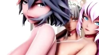 Futa Futanari Anal Orgy Huge Cumshots Bukakke 3D Hentai