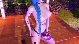 JINX WET AND CRAZY x PUSSYPLEASURE x 3DX CHAT