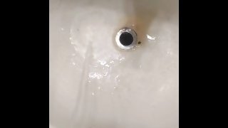 Pissing all over your hole and around it Sub