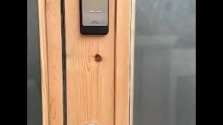 inside the door