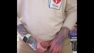 Thick Dick Cumming A Huge Load