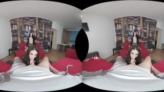 Mia Trejsi, & Chloe Heart VR porn