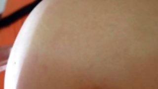 Wild anal sex until stepmom cums. She moans a lot. Painful and pleasant anal sex. Doggy style.