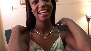 Stunning Black Girl Does her 1st Porn in 19 yr old Amateur Teen Video