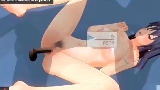 Hentai animation lovers creampie sex ASMR earphones recommended