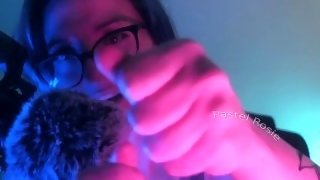 SFW ASMR Anxiety Plucking for People Who Desperately Need Tingles - PASTEL ROSIE Egirl Twitch Stream