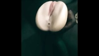 Fucking My Sex Toy Pussy And Ass AN Cum INSIDE