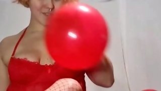 Balloon fetish Looner teaser