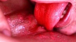 Pussy Clit Lick & Pump ASMR Red Stars Dust - Demi Doll