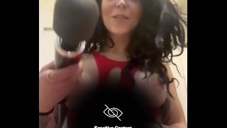ONLYFANS LEAK milf shows what she does in her CUSTOM VIDEOS hot as fuck squirt magic wand cosplay
