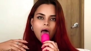 Sexy Latina Devil Wendy Smiles Whips Out Her Sweet Wet Pussy