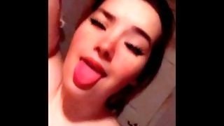 Here are all the ahegao snaps I tease my stepbro with... Would you fuck me if I was your stepsis?