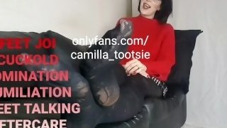 Camilla Tootsie - Mega Foot Tease Compilation JOI Cuck Humiliation (Part 1 of 3)