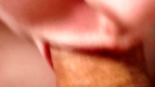 😋 Close-up blowjob with cum in mouth and swallowing