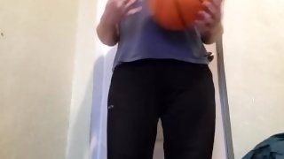 My girlfriend licked my pussy before basketball practice - Lesbian_illusion