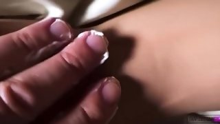 New level POV very beautiful insta model gets relax massage for her ass
