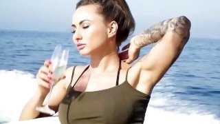Kinky Babes Isizzu, Marilyn Crystal & Ginebra Bellucci Lesbian Fuck On Yacht - A GIRL KNOWS