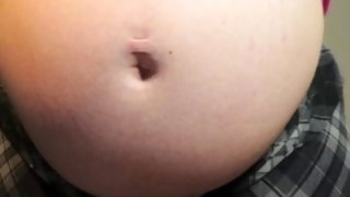 Pregnant Belly Button Jerk Off Encouragement