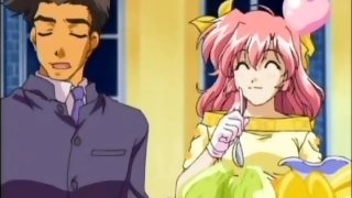 Wet pussied anime teen getting fucked hard
