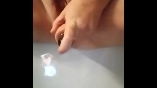 This vibrator feels so good against my pussy