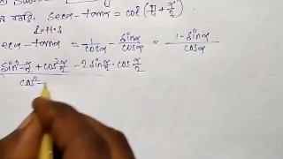 Sub Multiple Angles Class 11 math prove this math Slove By Bikash Educare Part 9