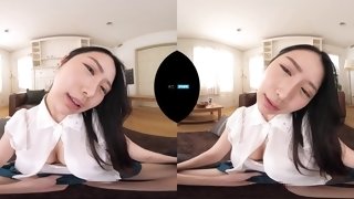 Nipponese yammy bimbo incredible VR porn