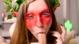 Hot elf girl visited me in my dreams and gave me a great blowjob than we fucked 4K