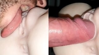 My Date Cancelled... Part 2: Close Up Licking, Spitting, Fucking And Loud Moaning Pussy Cumshot!