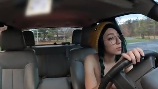 Driving 5 MILES AWAY from ALL CLOTHING & Masturbating in Public  ENF Public Flashing Dare