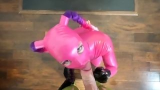 Pinky blowjob