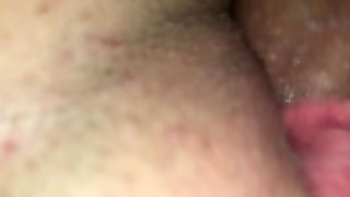 HUSBAND creampie’s moaning AMATEUR BRITISH WIFE fucklicking viewpoint EXTREME closeup