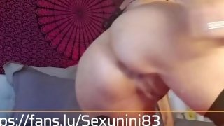 Sexynini83 - Hard anal fist.....Very strong Squirt