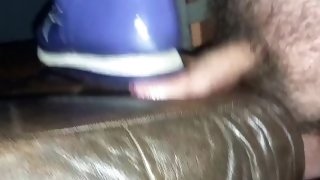Hot girls boots trample and milk my cock