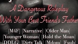 ASMR  A Secret Roleplay With Your Best Friend's Father  Rough Sex  Domination  Hold The Moan
