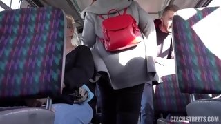 Public Reality POV Lucie - Luxurious MILF Fucked In A Public Bus (aka. Letty) - Big tits